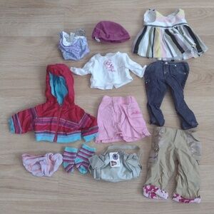 Official American Girl  Doll Clothes 10 Pieces with Tote Bag